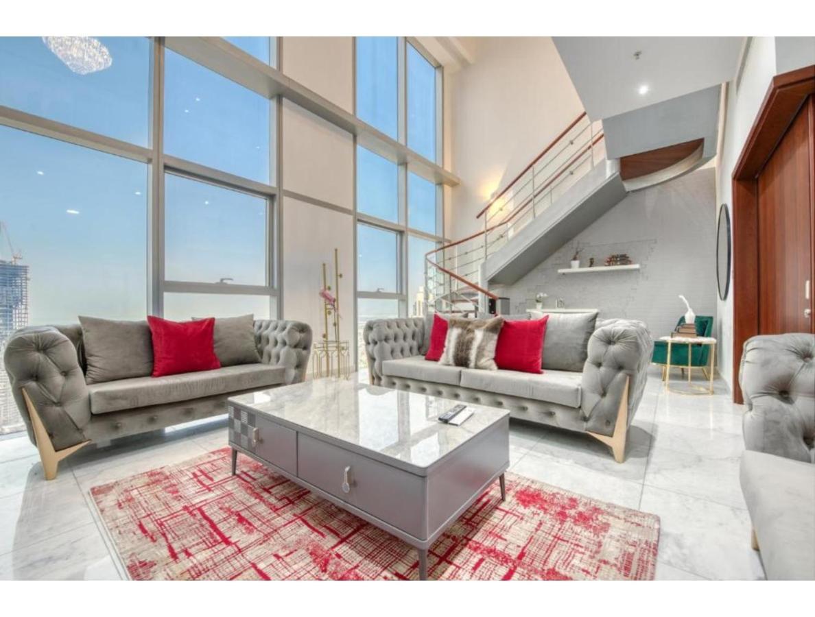 The Penthouse Near Burj Khalifa And Dubai Mall Екстериор снимка