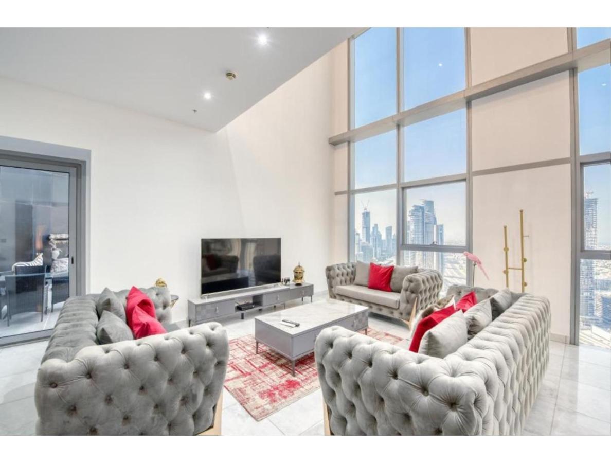 The Penthouse Near Burj Khalifa And Dubai Mall Екстериор снимка